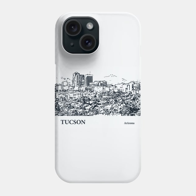 Tucson - Arizona Phone Case by Lakeric