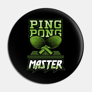 Ping pong master Pin