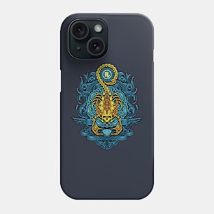 Scorpio Engraving Art Phone Case