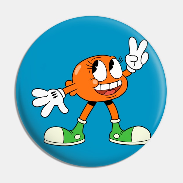 Darwin Pin by Style cuphead 