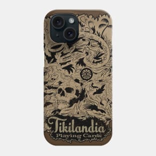 Distressed Tikilandia Logo 2 Phone Case