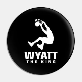 Wyatt Custom Player Basketball Your Name The King Pin