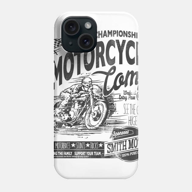 high speed motorcycle Phone Case by moonlight7