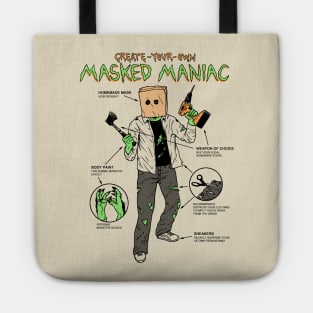 Create-Your-Own Masked Maniac Tote