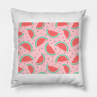 Watercolor watermelon Pillow