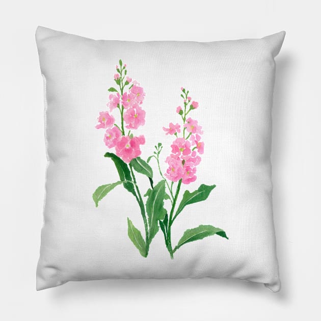 May 6th birthday flower Pillow by birthflower