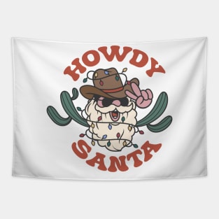 Howdy santa Tapestry