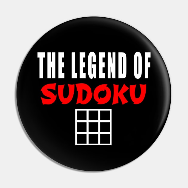 The Legend Of Sudoku Pin by Mamon