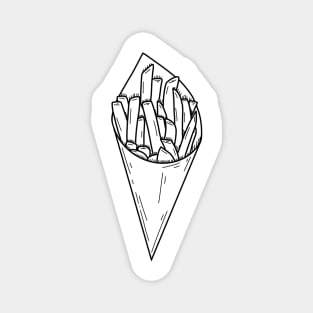 Simple Fries Magnet