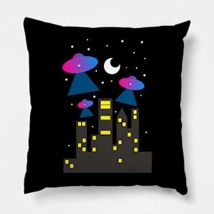 Alien Invasion Pillow