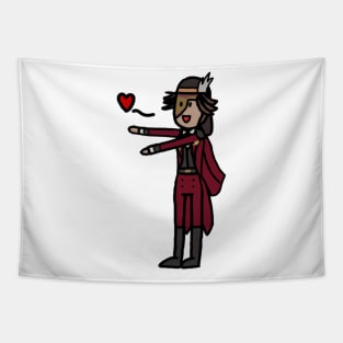 Ronald of Nice Hug Cartoon Tapestry