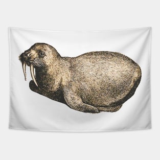 Baby walrus Tapestry