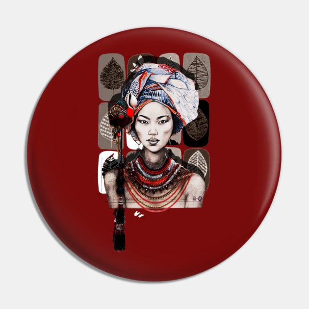 WOMEN Pin by ART&LINES