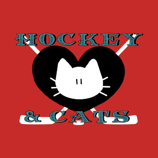 Hockey and Cats T-Shirt