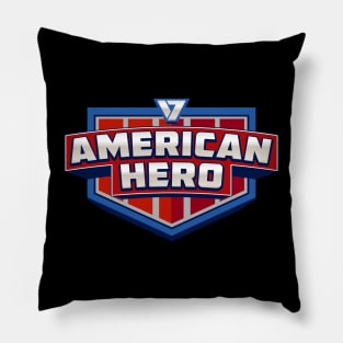 American Hero Logo Pillow