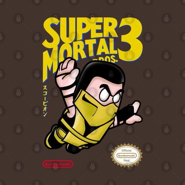 Super Mortal Bros. - Scorpion by rodmarck