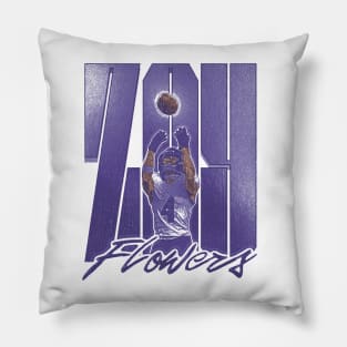 Zay Flowers Baltimore ZAY Pillow