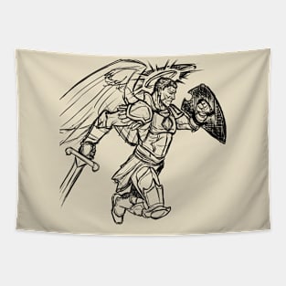 Greek soldier Tapestry