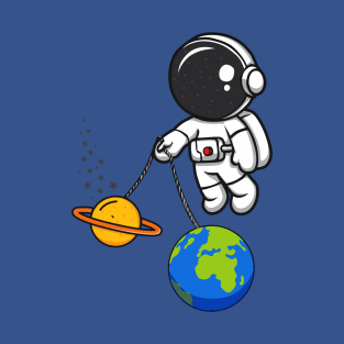 astronaut clackers T-Shirt