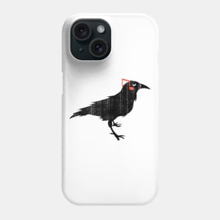 bird music vintage crow Phone Case