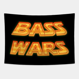 Bass Wars by Basement Mastermind Tapestry