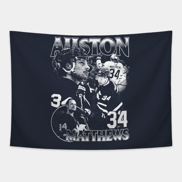 Auston Matthews(Ice hockey center) Tapestry by alesyacaitlin