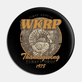 First Annual WKRP Thanksgiving Day Turkey Drop Pin