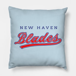 Defunct New Haven Blades Ice Hockey 1954 Pillow