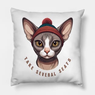 Take Several Seats Pillow