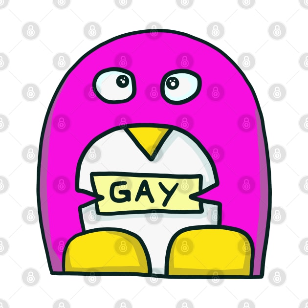 gay penguin by ThomaeArt