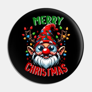 Merry Christmas Gnome Family Christmas  for Women Men Pin