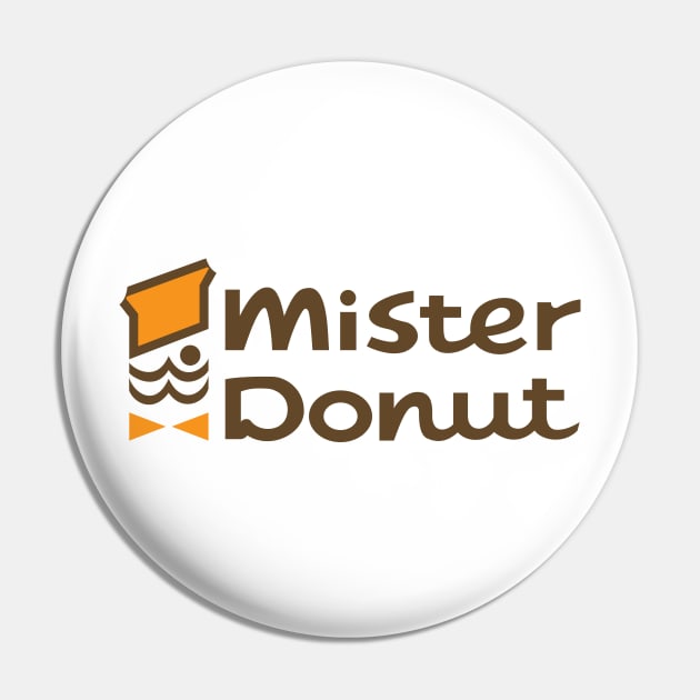 Mister Donut Pin by Chewbaccadoll