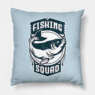 fishing squad Pillow