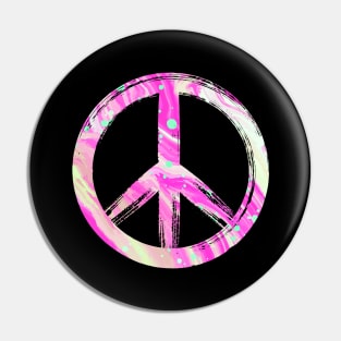 Peace Symbol Love Hippie Gift Pin