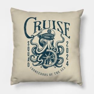 Cruise Squad 2024 Pillow