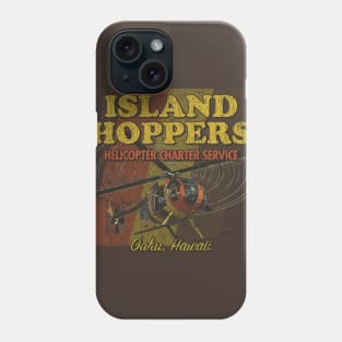 Island Hoppers Helicopter Charter Service 1980 Phone Case