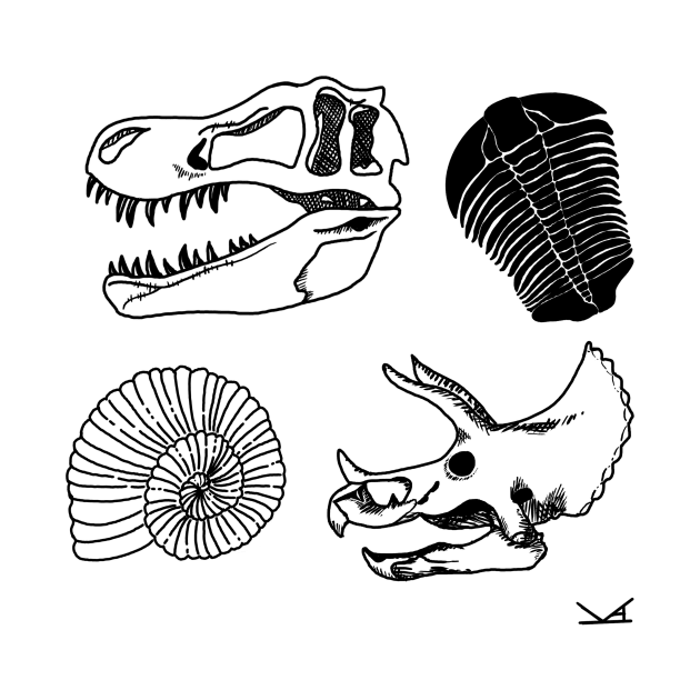 Fossil Frenzy by FernheartDesign