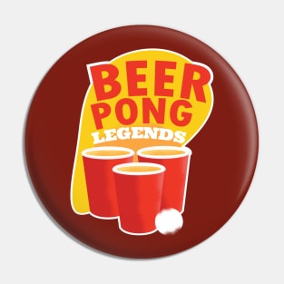 Beer Pong Legends Pin