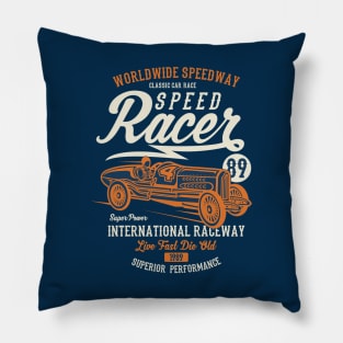 Speed Car Racing Pillow