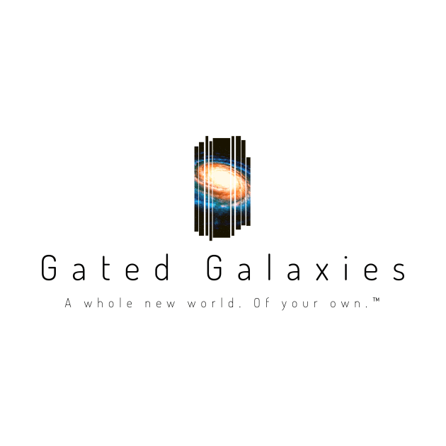 Gated Galaxies Logo (color) by Oz9
