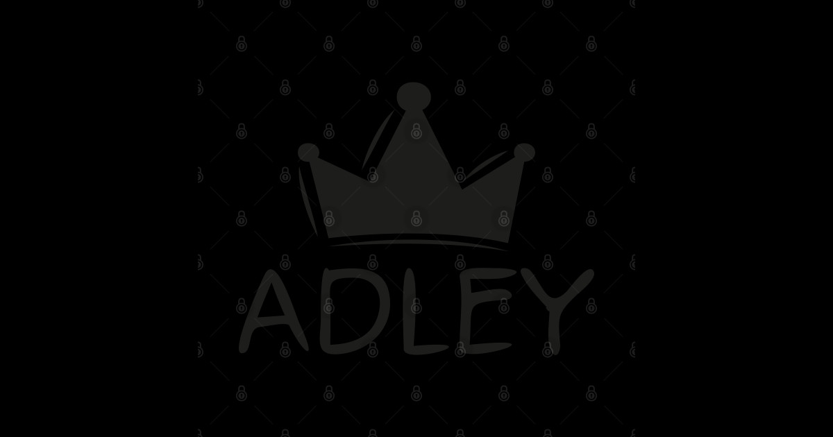 Adley name, Sticker design. Adley Sticker TeePublic