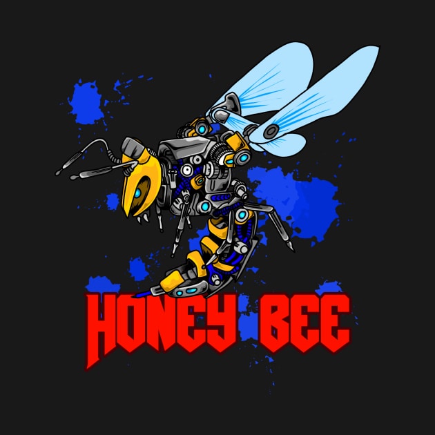 Honey bee by Aryaatmawira Art