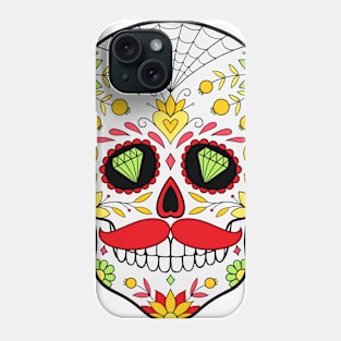 Day of the Dead, Sugar Skull Phone Case