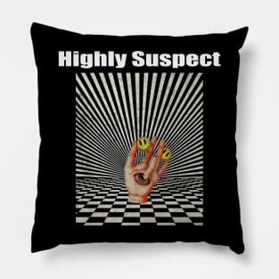 Illuminati Hand Of Highly Suspect Pillow