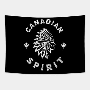 Native Canadian Spirit Vintage Canada Tapestry