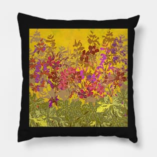 A Day in the Sun (Geraniums) Pillow