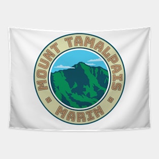 Mount Tamalpais Marin Circle Tapestry