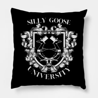 Silly Goose University Pillow