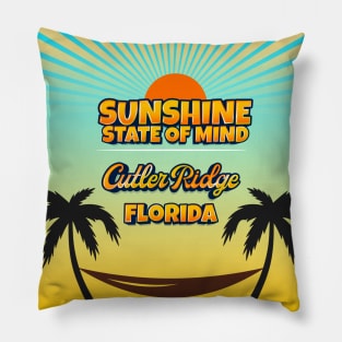 Cutler Ridge Florida - Sunshine State of Mind Pillow