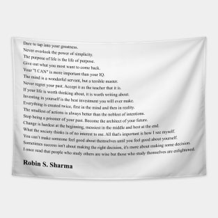 Robin S. Sharma Quotes Tapestry